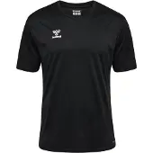 Hummel T-Shirt fonctionnel 'Essential' noir / blanc