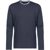 Mey T-Shirt bleu foncé / blanc