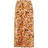 s.Oliver Black Label Jupe kaki / orange / orange clair / noir