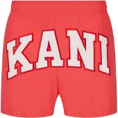 Karl kani Boardshorts 'Serif' rouge / blanc