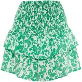 IZIA Jupe vert / blanc