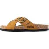 Bayton Mule bleu clair / marron