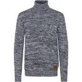 !Solid Pull-over 'Philaremo' bleu chiné
