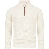INDICODE JEANS Pull-over 'Yassip' blanc