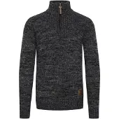 !Solid Pull-over 'Philostrate' marron / gris / noir