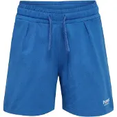 Hummel Pantalon bleu / blanc