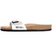 Bayton Mule 'Zephyr ' noir / blanc chiné