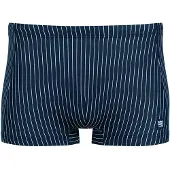Mey Heren Maillot de bain bleu foncé / blanc