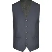HECHTER PARIS Gilet de costume bleu foncé