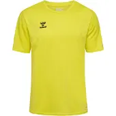 Hummel T-Shirt fonctionnel 'ESSENTIAL' bleu marine / jaune