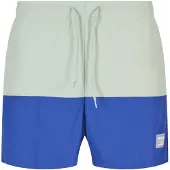 Karl kani Shorts de bain bleu roi / gris / menthe