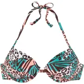 Venice beach Hauts de bikini marron / vert / orange / blanc