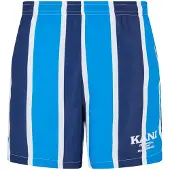 Karl kani Shorts de bain 'KM242-037-1' bleu / blanc