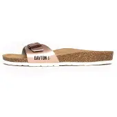Bayton Mule 'Zephyr' or rose / noir