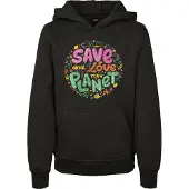 Mister tee Sweat 'Save And Love' jaune / vert / orange / rose / noir