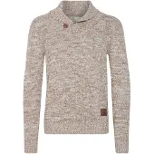 !Solid Pull-over 'Phil' beige / moka