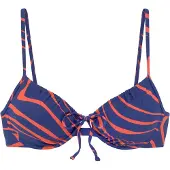 Buffalo Hauts de bikini 'Dune' bleu / orange