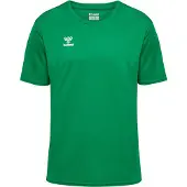 Hummel T-Shirt fonctionnel 'ESSENTIAL' jade / blanc