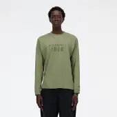 New Balance T-Shirt 'Essentials' vert / vert foncé