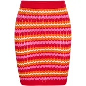 Ebeeza Jupe jaune / orange / rouge