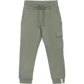 En fant Pantalon vert / blanc cassé