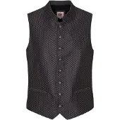 Spieth & Wensky Gilet folklorique 'Danilo' gris