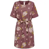 ONLY Robe mélange de couleurs / rose