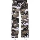 Brandit Pantalon cargo gris foncé / kaki / noir / blanc