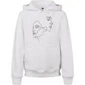 Mister tee Sweat-shirt noir / blanc