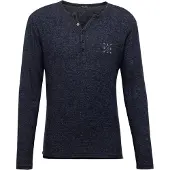 Key Largo T-Shirt 'Target' bleu nuit / blanc