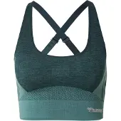 Hummel Haut de sport vert / sapin