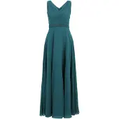 Vera Mont Robe de soirée vert foncé