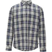 QS Chemise bleu / noir / blanc