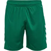 Hummel Pantalon de sport vert / blanc