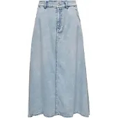 ONLY Jupe 'Mindy' bleu denim