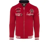Carisma Veste de survêtement bleu / rouge / blanc
