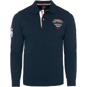 Carisma T-Shirt bleu foncé / rouge cerise / blanc