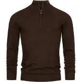 INDICODE JEANS Pull-over 'Gore' chocolat