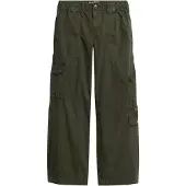Superdry Pantalon cargo vert foncé