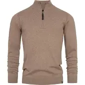 INDICODE JEANS Pull-over ' Gore ' beige / noir