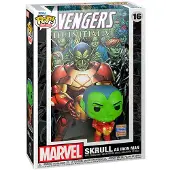 Funko POP! Figurine Exclusive Album Avengers Skrull En Forme Humaine Marvel Fer