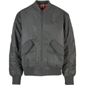 Karl kani Veste mi-saison 'Distressed' anthracite / gris foncé