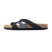 Bayton Mule 'Santander' bleu / noir