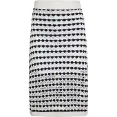 Ebeeza Jupe noir / blanc