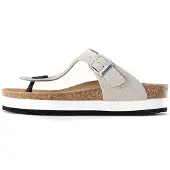 Bayton Mule 'Asturias' beige clair / argent