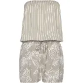 LASCANA Combinaison gris / blanc