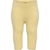 Hummel Leggings jaune / blanc
