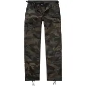 Brandit Pantalon cargo kaki / olive / vert foncé