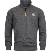 INDICODE JEANS Pull-over ' Caspar ' noir / blanc