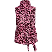 Faina Gilet 'Zitha' rose / noir
